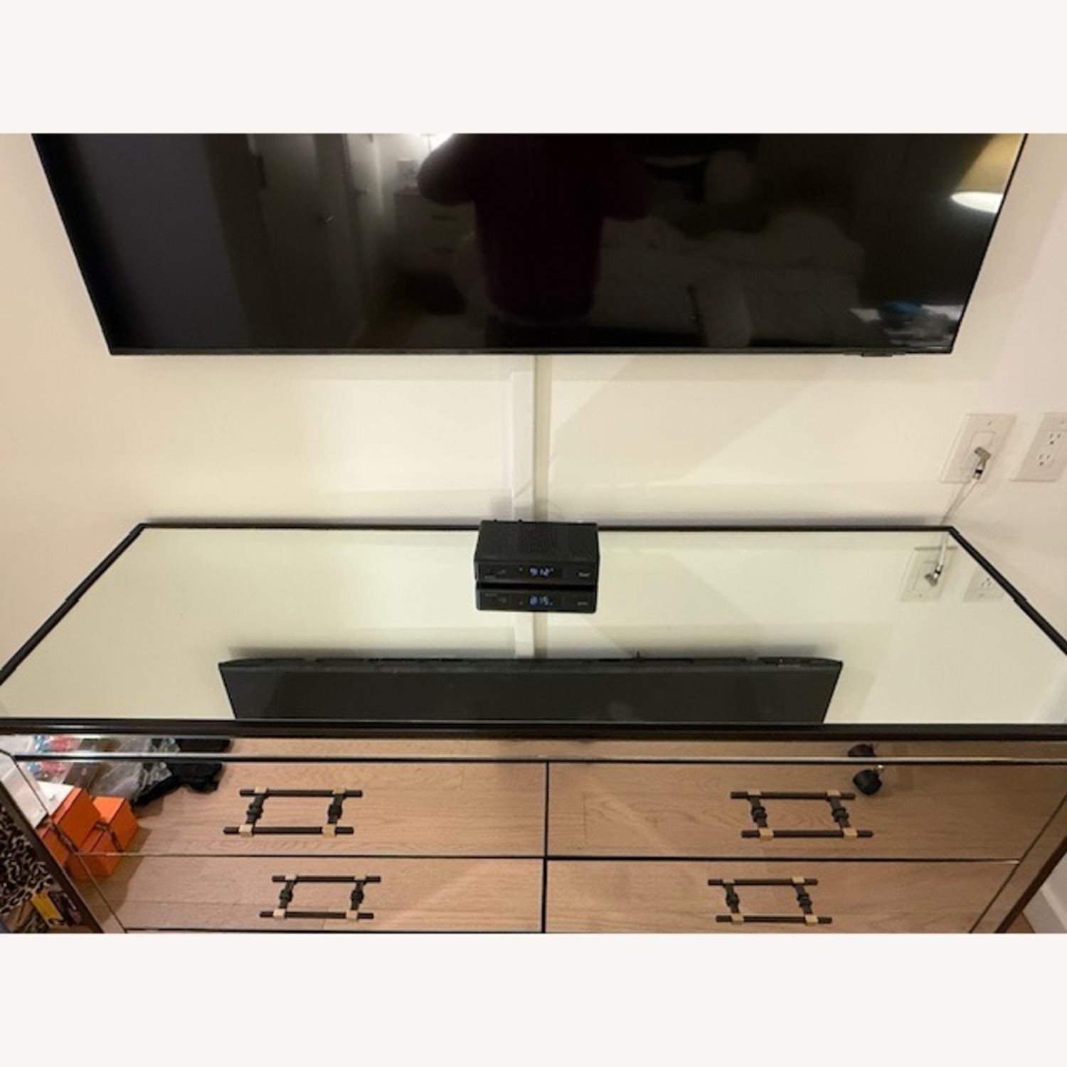 West Elm Mirrored 6-Drawer Dresser - image-6