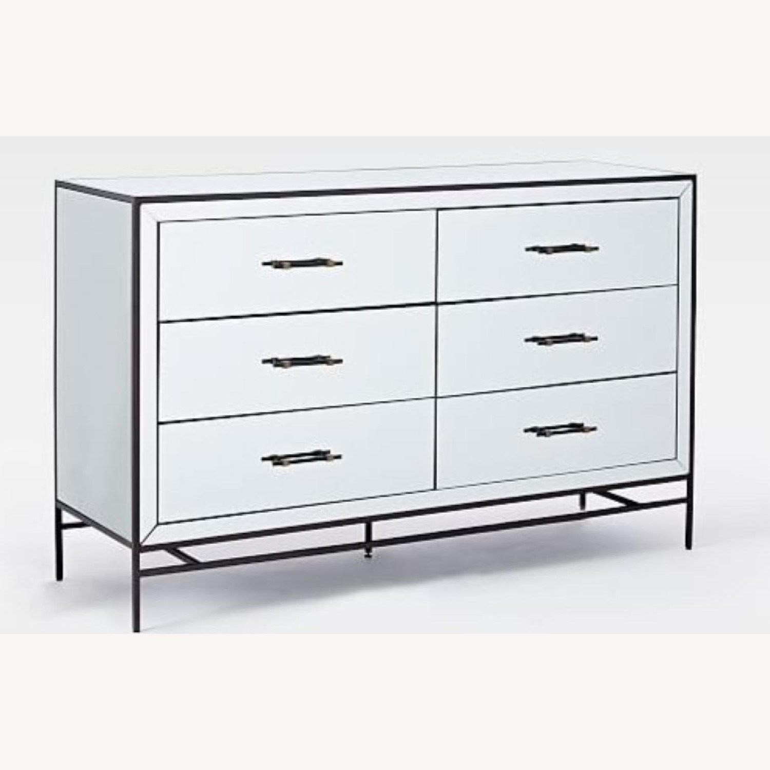 West Elm Mirrored 6-Drawer Dresser - image-8