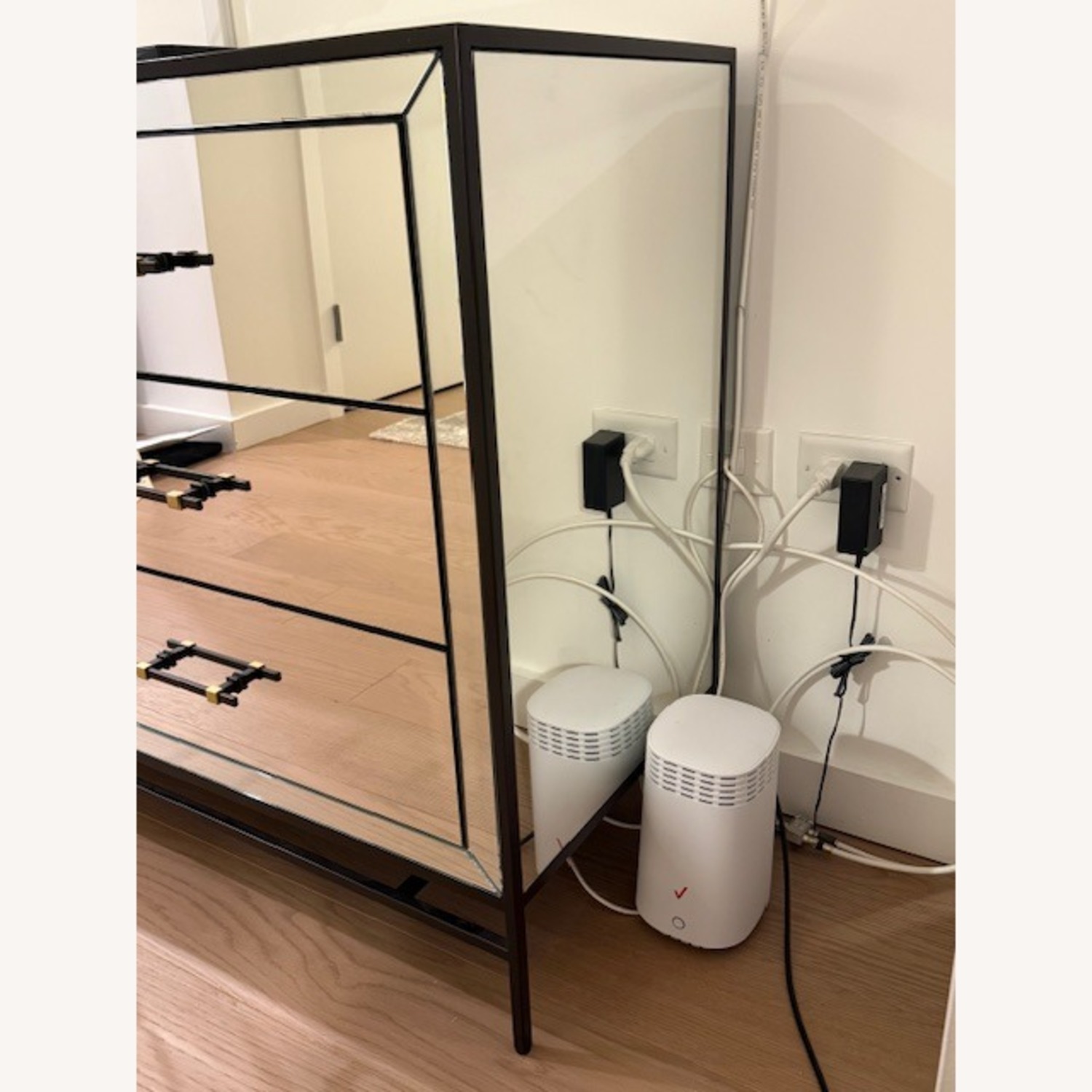 West Elm Mirrored 6-Drawer Dresser - image-5