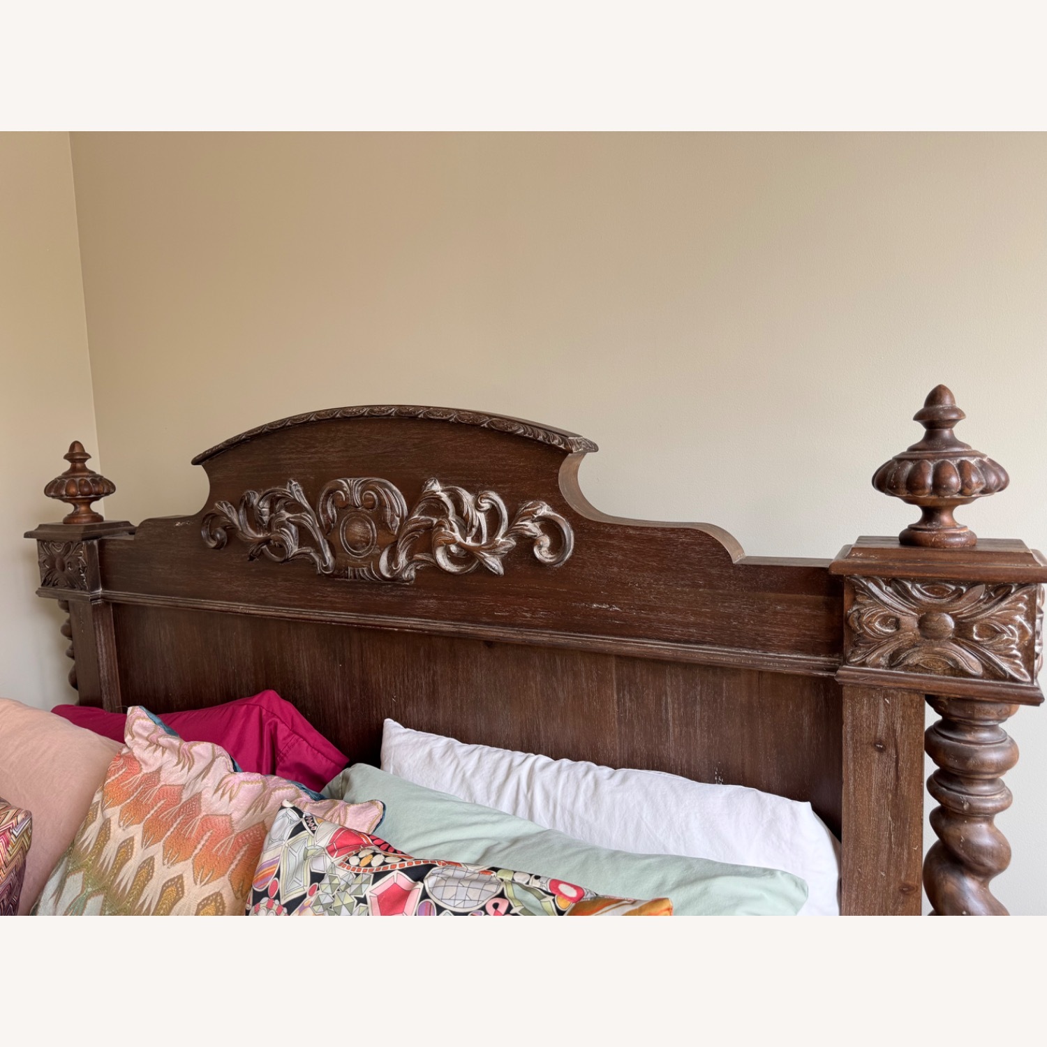 Restoration Hardware Queen Bed - image-10