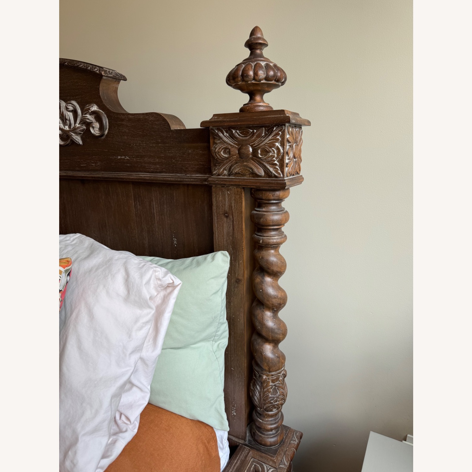 Restoration Hardware Queen Bed - image-13