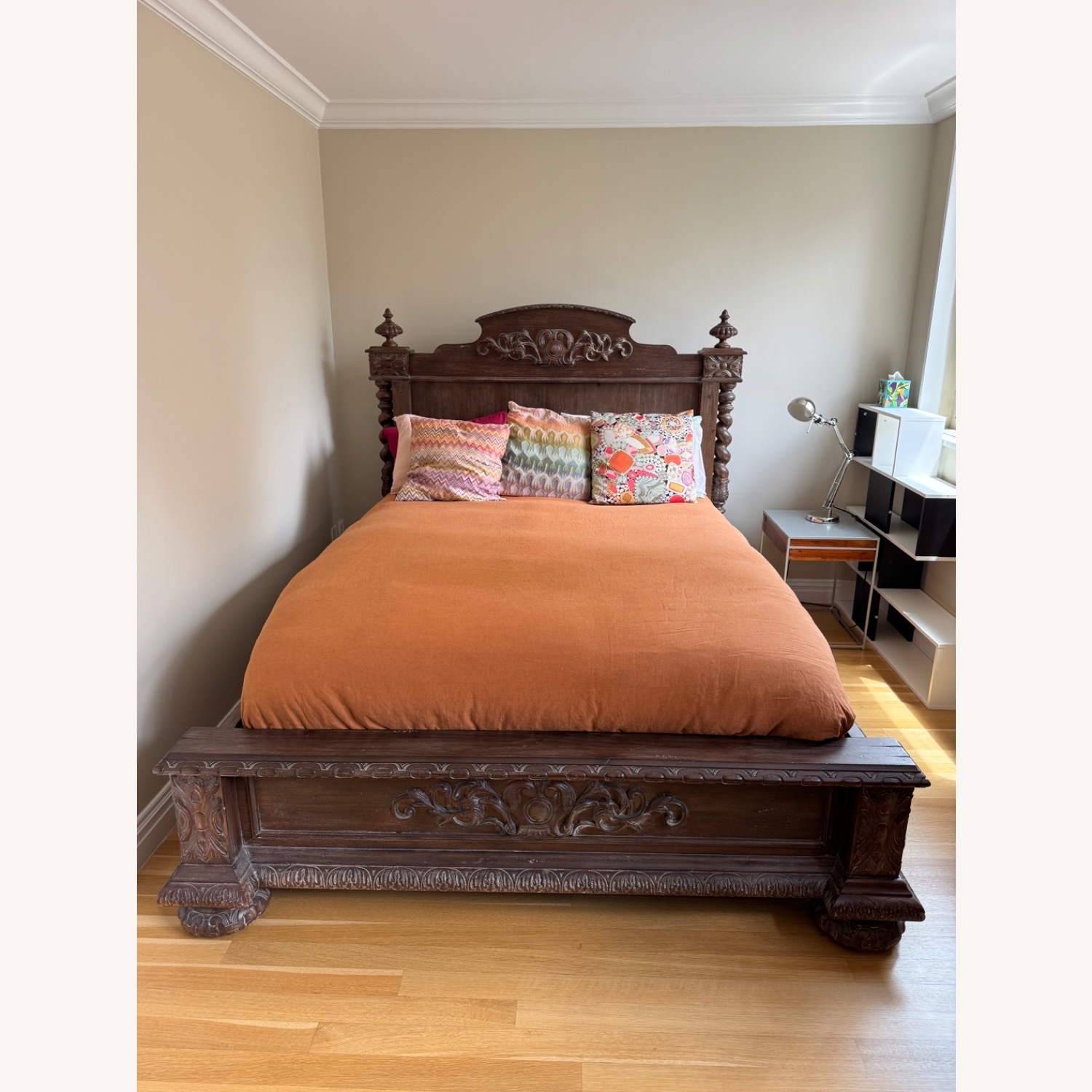 Restoration Hardware Queen Bed - image-1