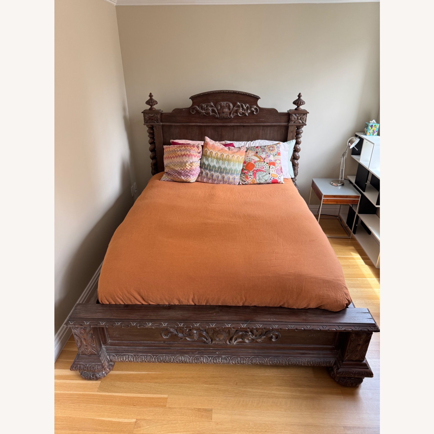 Restoration Hardware Queen Bed - image-12