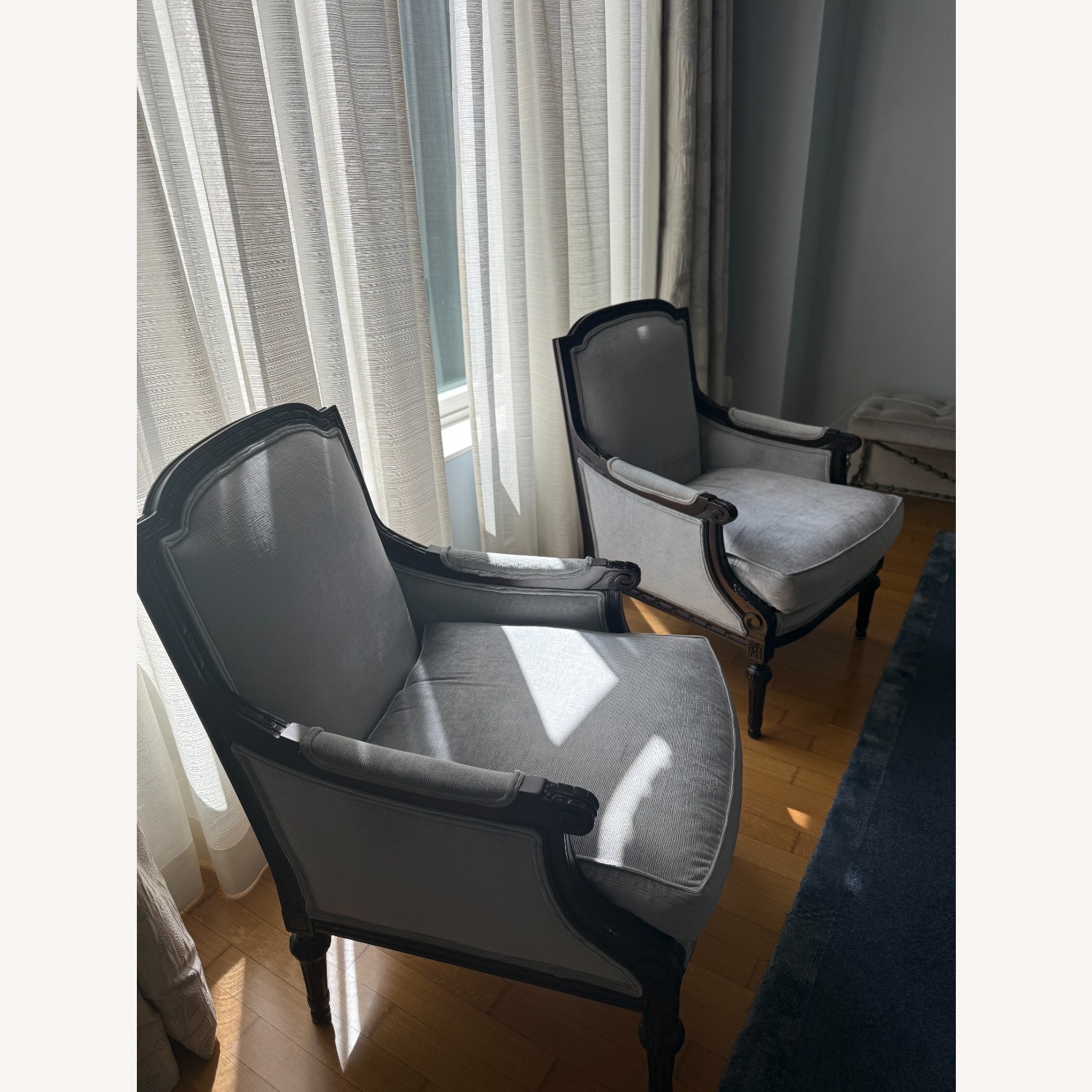Handcrafted French-Style Armchairs - image-5