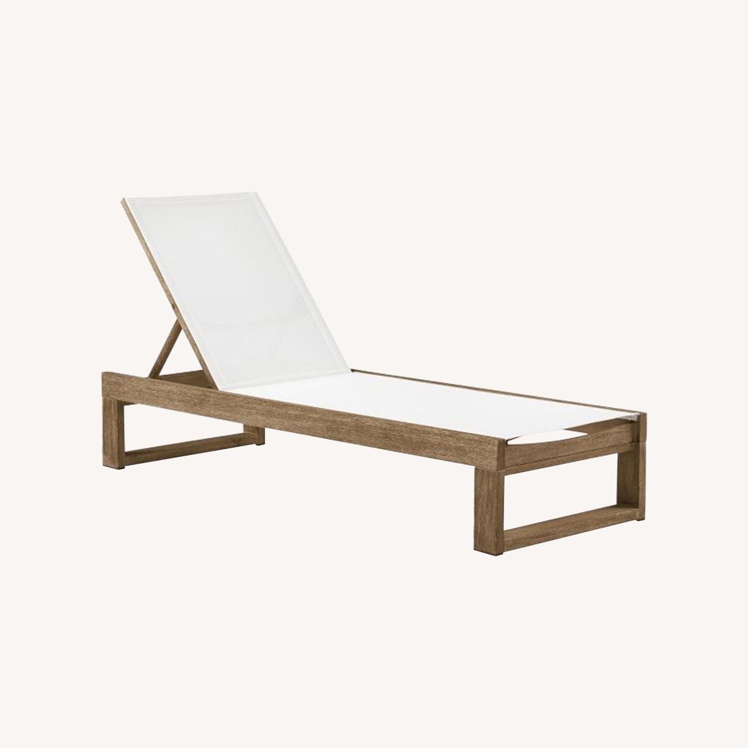 West Elm Outdoor Chaise Lounge Set - image-0