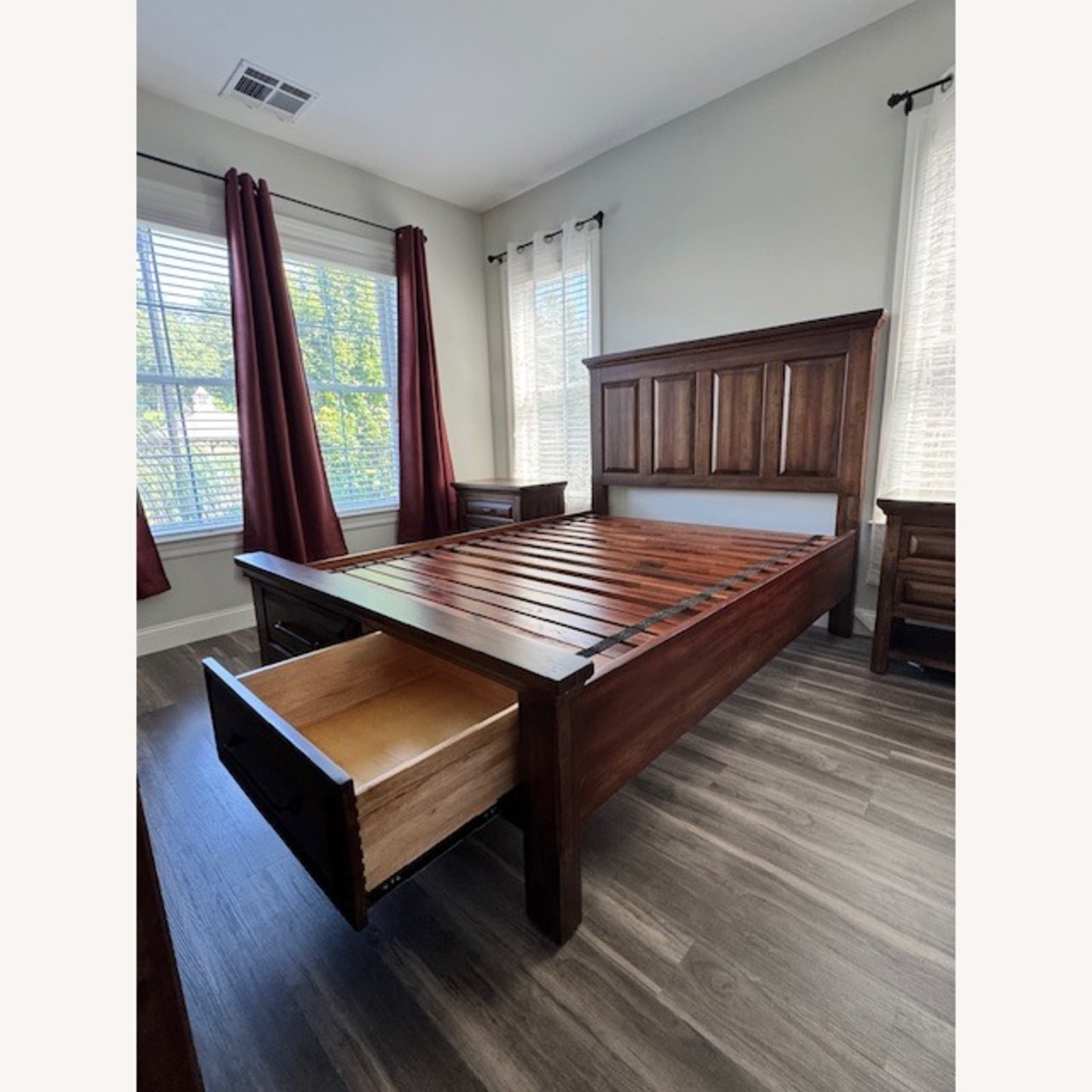 Napa Hill Crest Queen Bed with Drawers - image-2