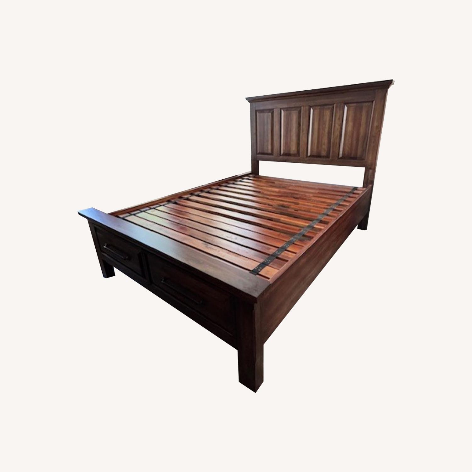 Napa Hill Crest Queen Bed with Drawers - image-0