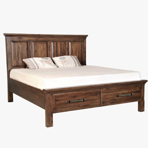 Used Napa Hill Crest Queen Bed with Drawers for sale on AptDeco