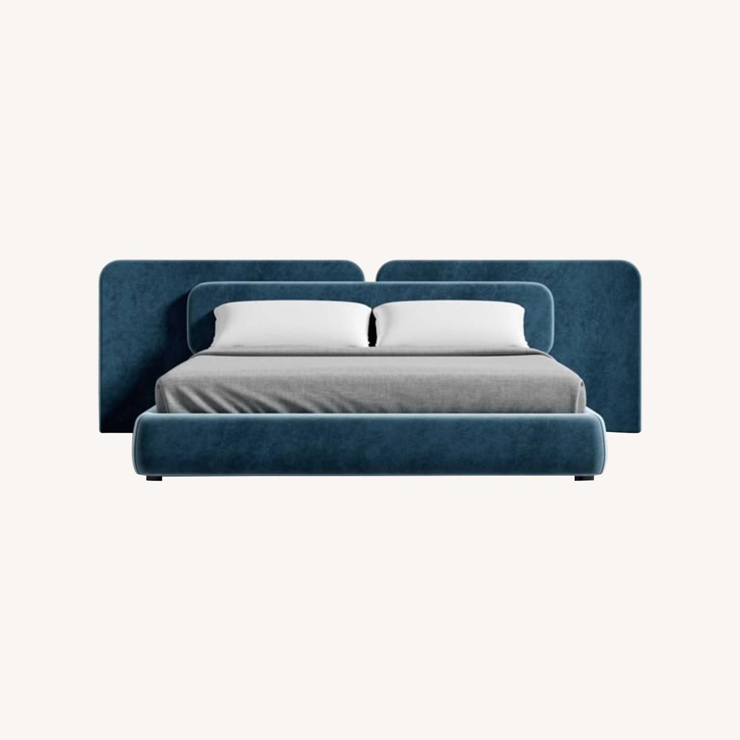 Angelo Bed in Blue - image-0