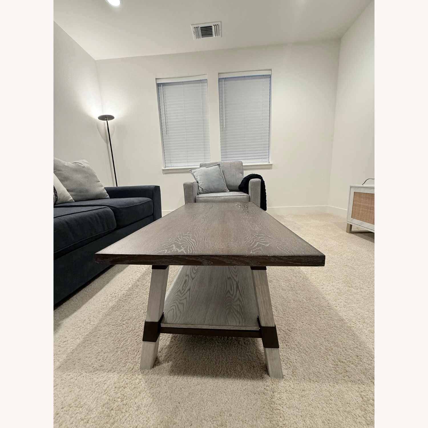 Randolph Brown Wood Rectangle Coffee Table  - image-3