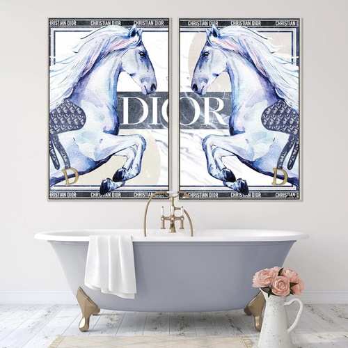 Used Oliver Gal Dior Horse Art for sale on AptDeco