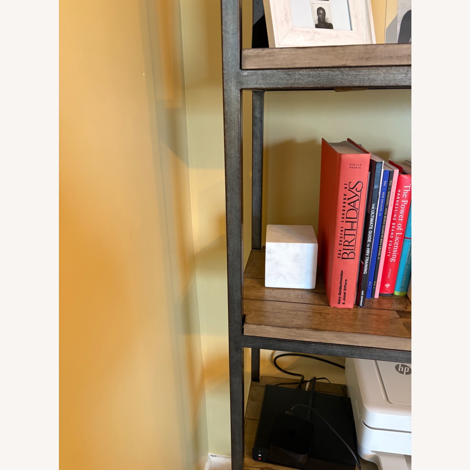 Wood and Metal Bookshelves - image-6