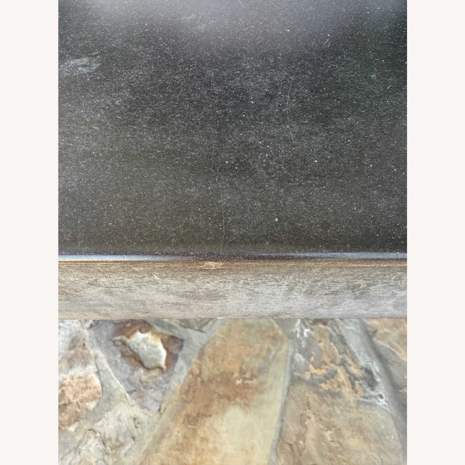 Restoration Hardware 9 Foot Concrete Dining Table - image-2