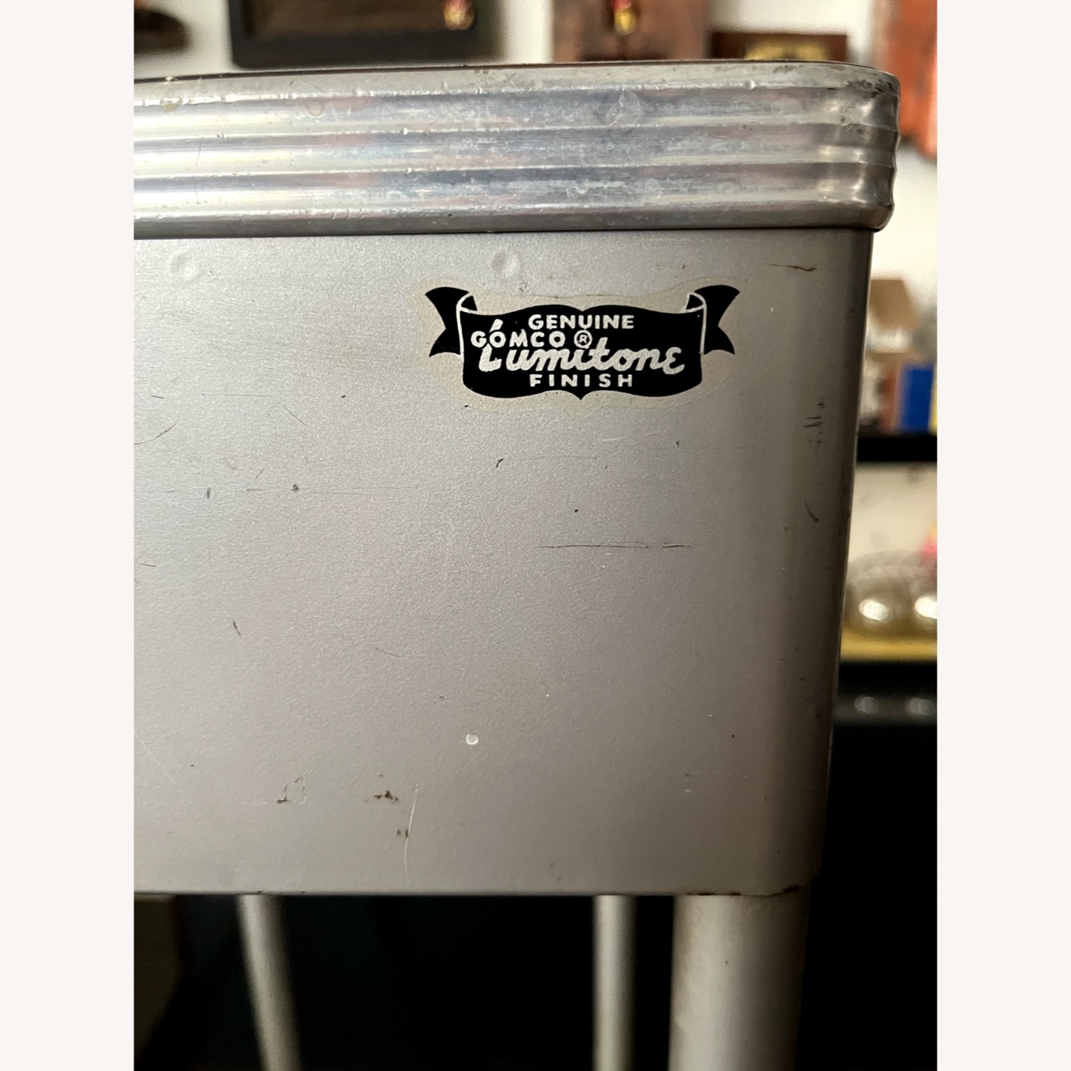 Industrial Side Table Medical Salvage 1950s - image-8