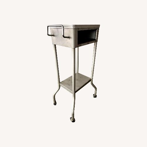 Used Industrial Side Table Medical Salvage 1950s for sale on AptDeco