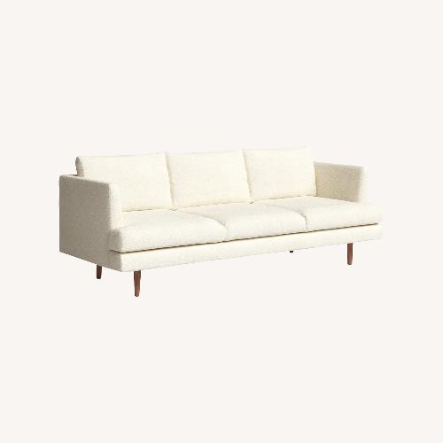 Used AllModern Miller 84'' White Boucle Couch for sale on AptDeco