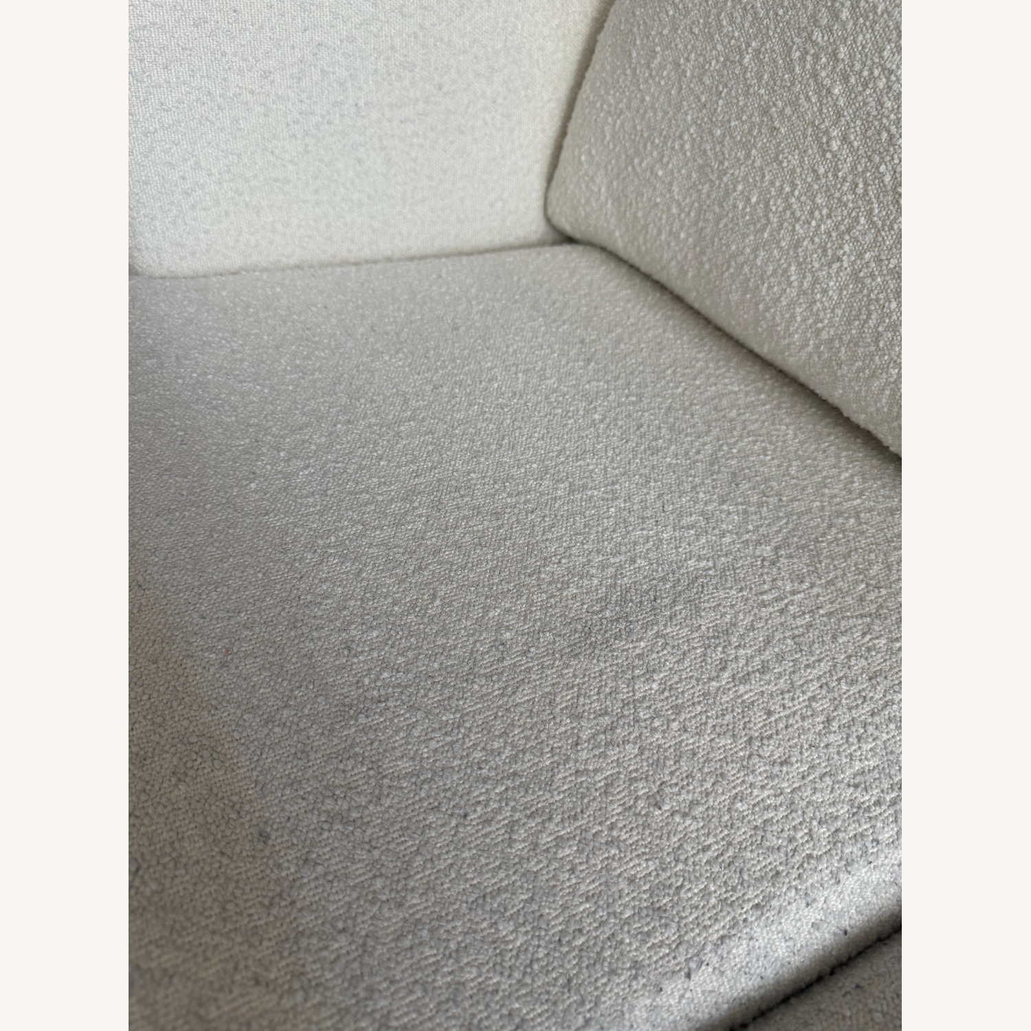 AllModern Miller 84'' White Boucle Couch - image-3