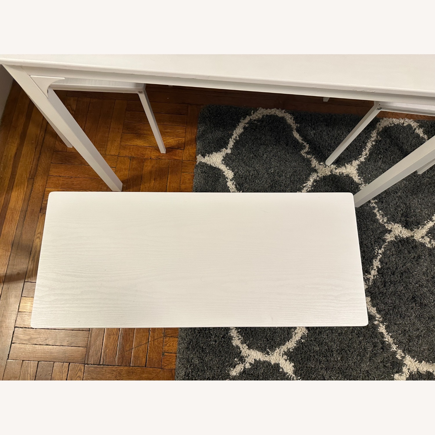 Wayfair White Dining Table Set 2 Chairs + Bench - image-5