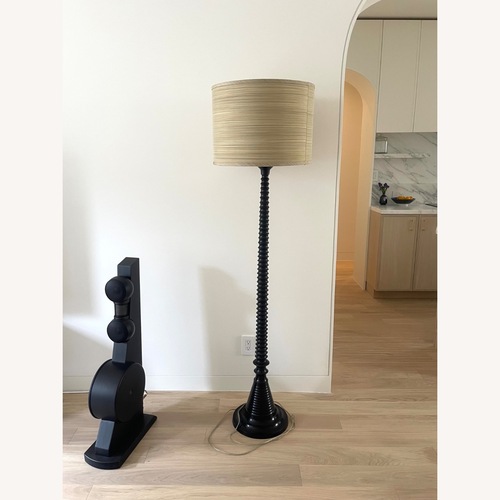 Used Room & Board MCM Dudouyt Style Corkscrew Lamp for sale on AptDeco
