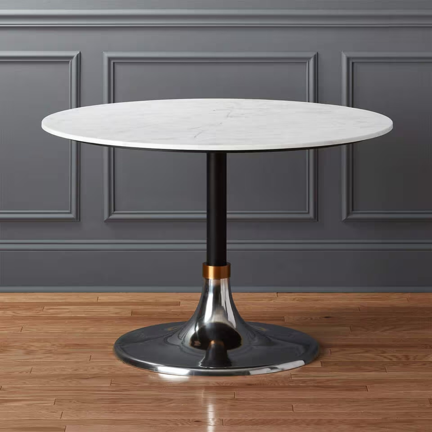 CB2 Hackney Marble Top Bistro Table - image-10