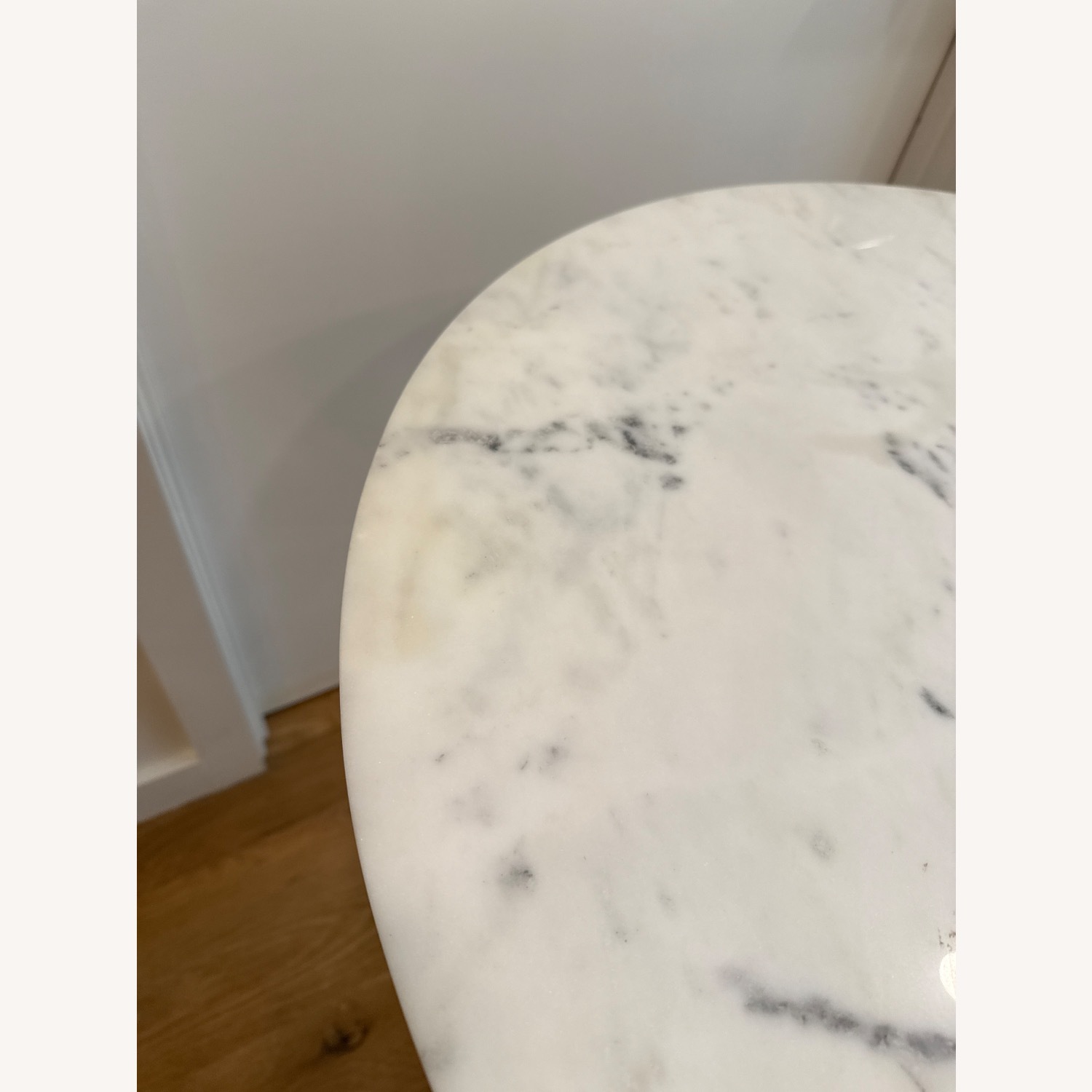 CB2 Hackney Marble Top Bistro Table - image-5