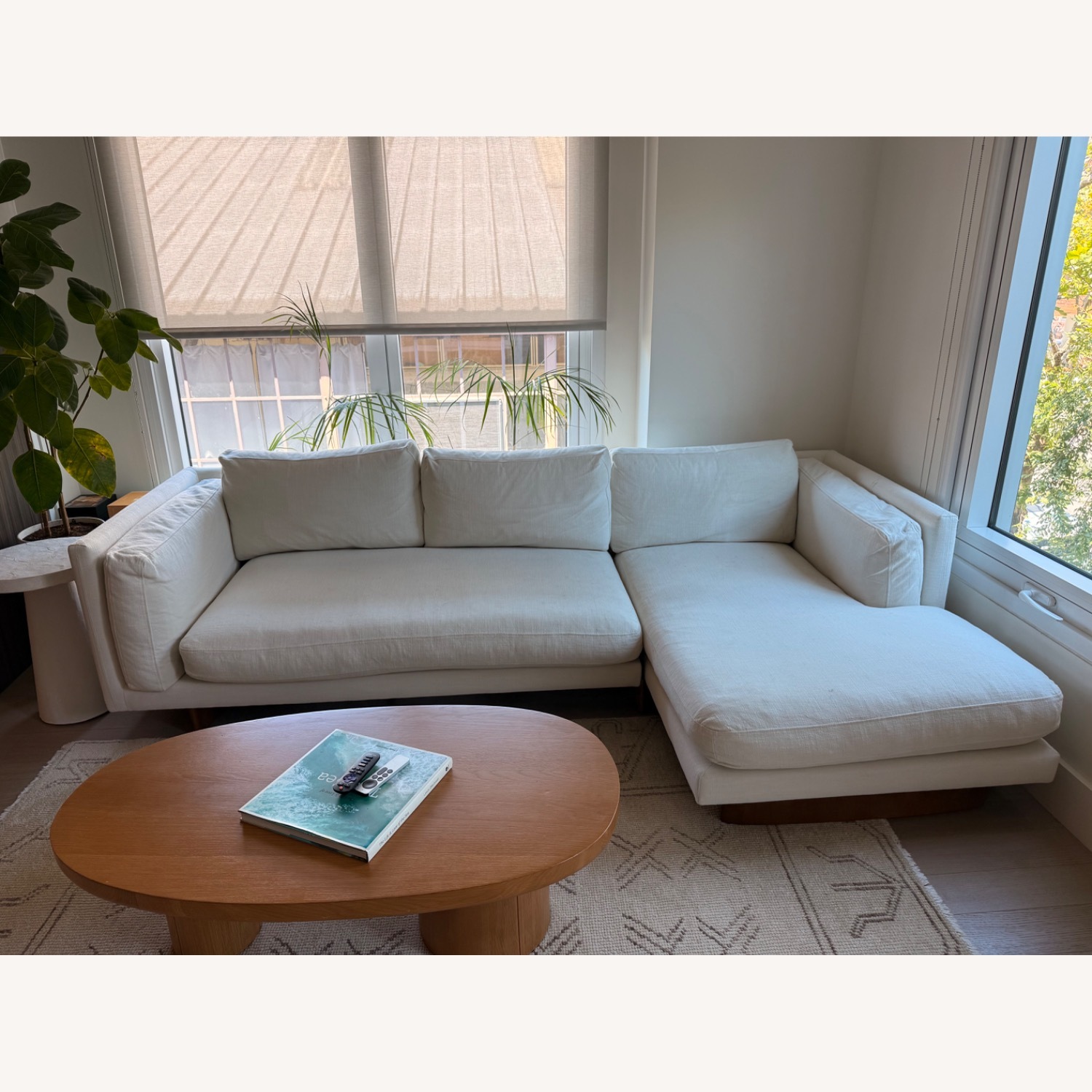 West Elm Anton 2-Piece Chaise Sectional 105" - image-2