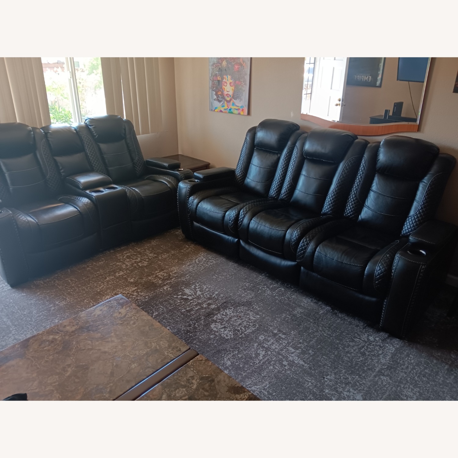 Ashley Reclining Theater Chairs  - image-5