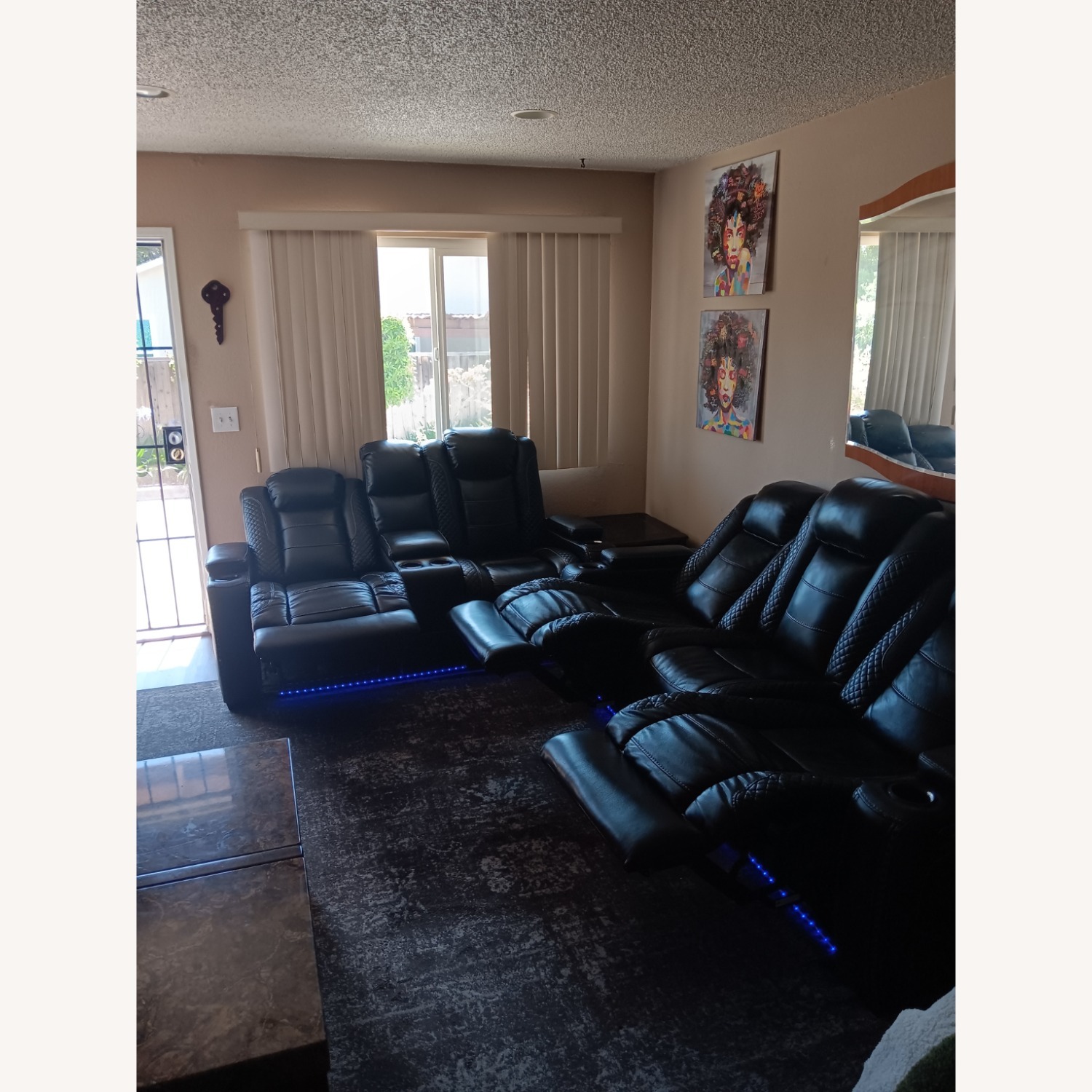 Ashley Reclining Theater Chairs  - image-4