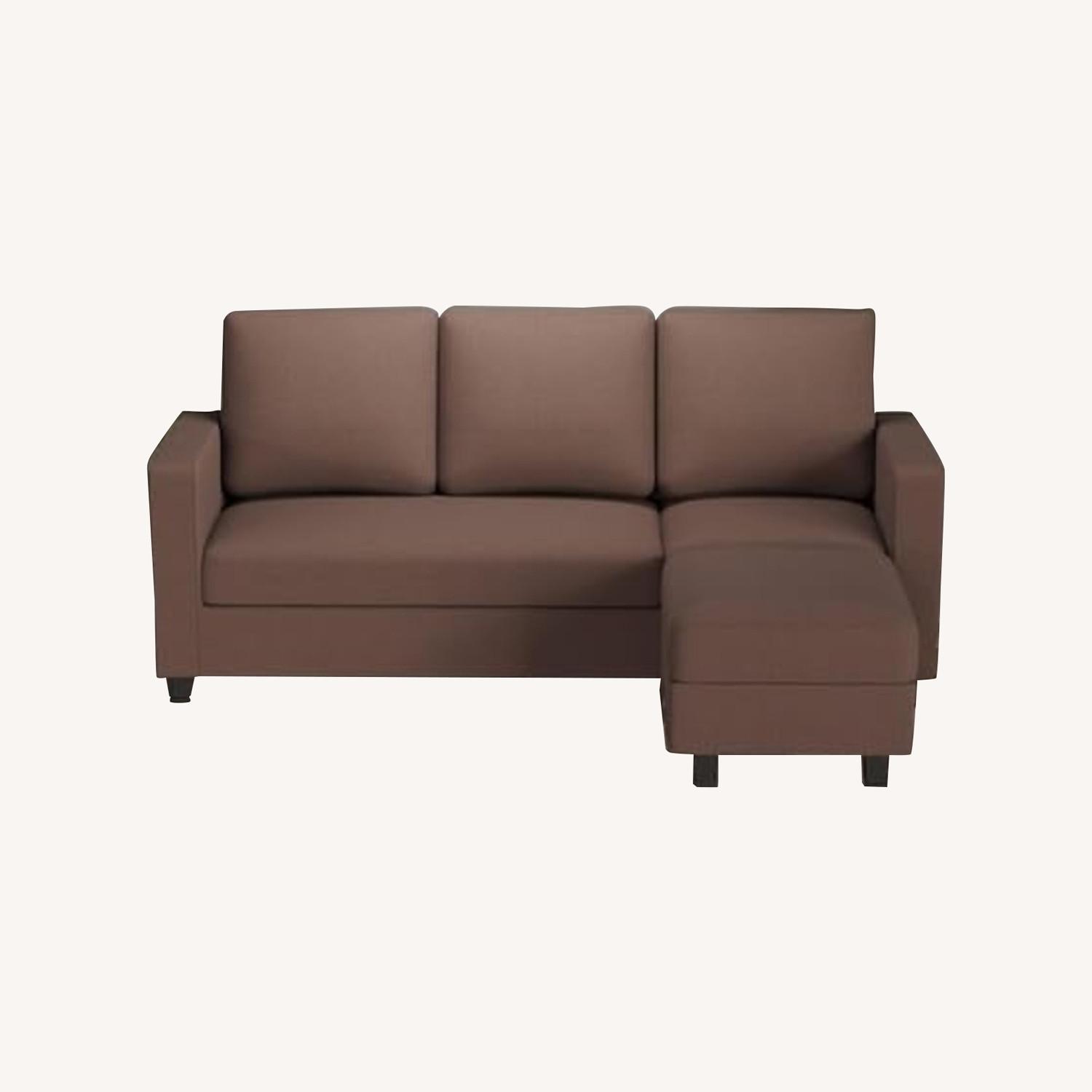 Amazon Sectional L Shaped Sofa with Reversible Chaise - image-0