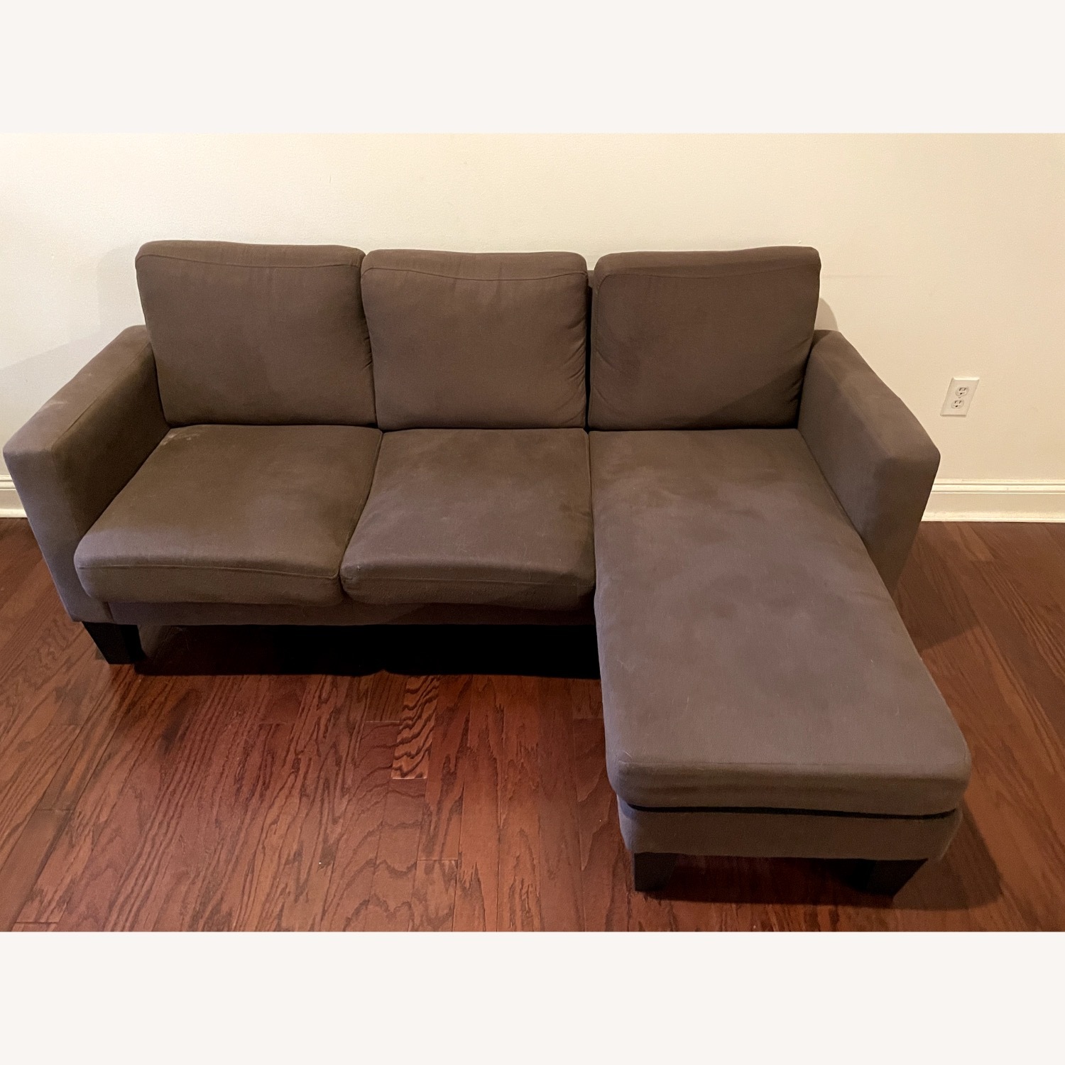 Amazon Sectional L Shaped Sofa with Reversible Chaise - image-1