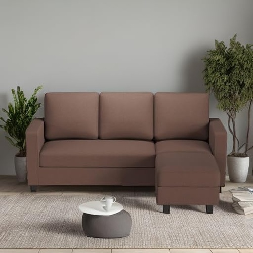Used Amazon Sectional L Shaped Sofa with Reversible Chaise for sale on AptDeco