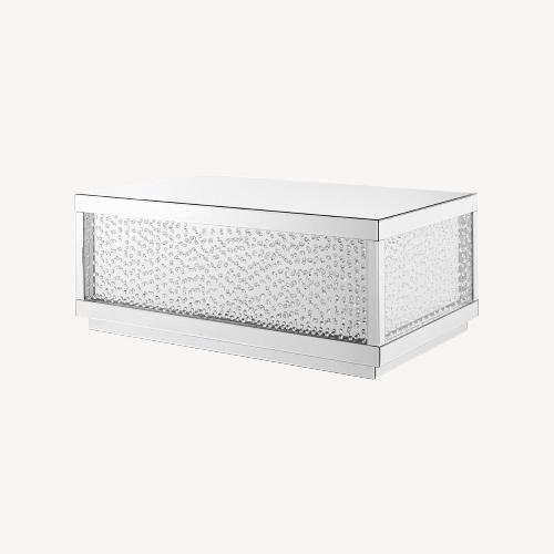 Used East Memphis Mirrored Glass Coffee Table for sale on AptDeco