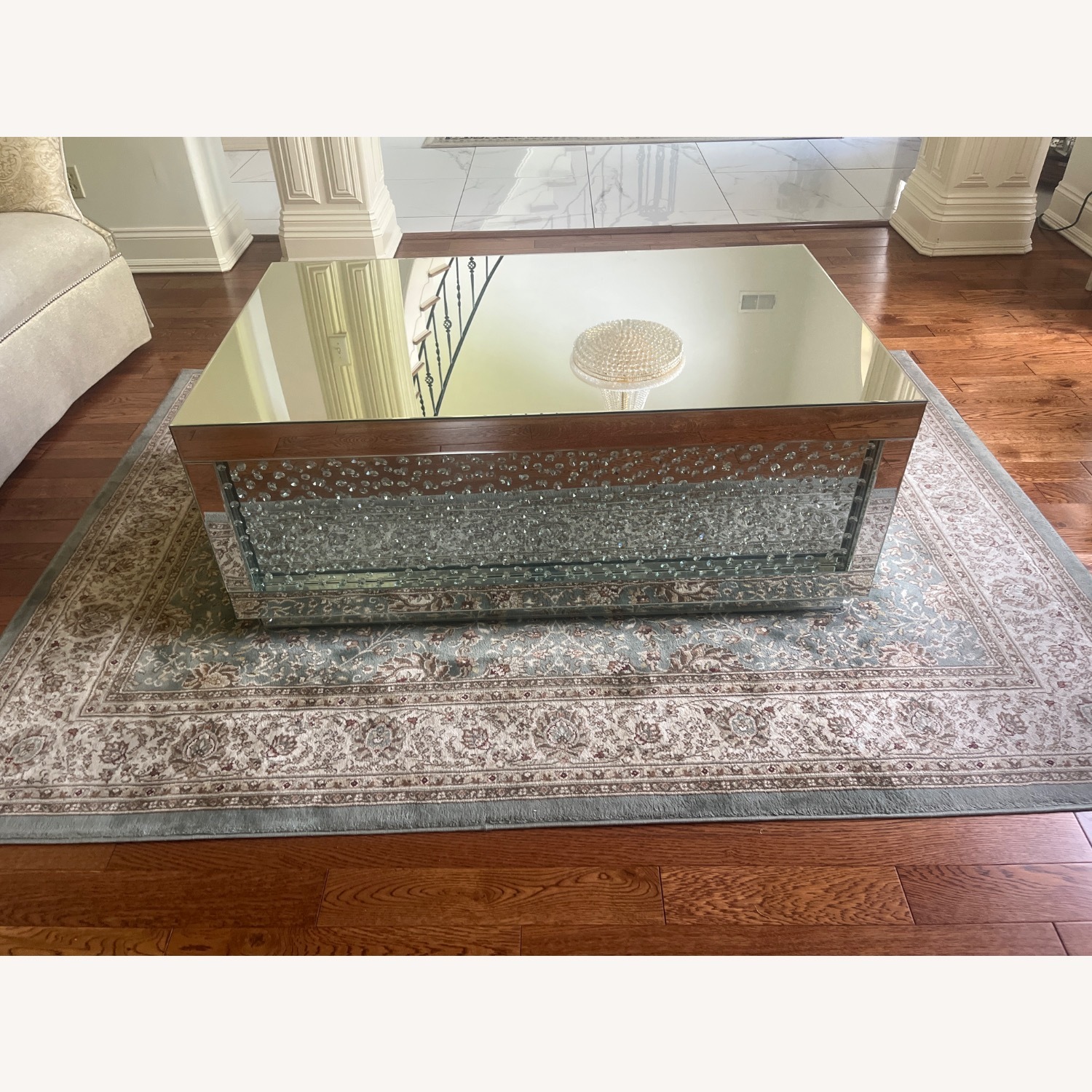 East Memphis Mirrored Glass Coffee Table - image-3