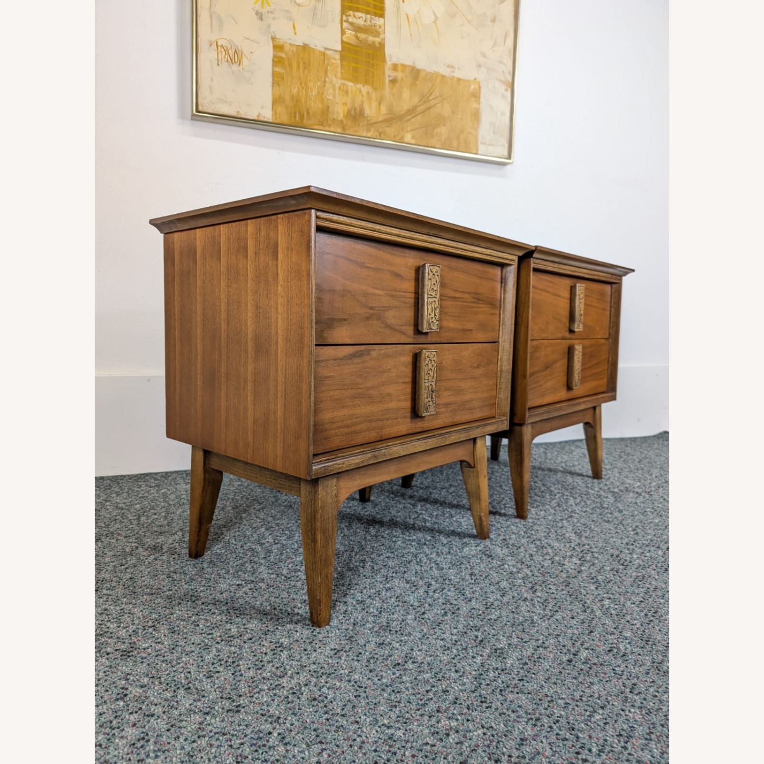 MCM Mayan Nightstands Leo Jiranek for Bassett - image-7