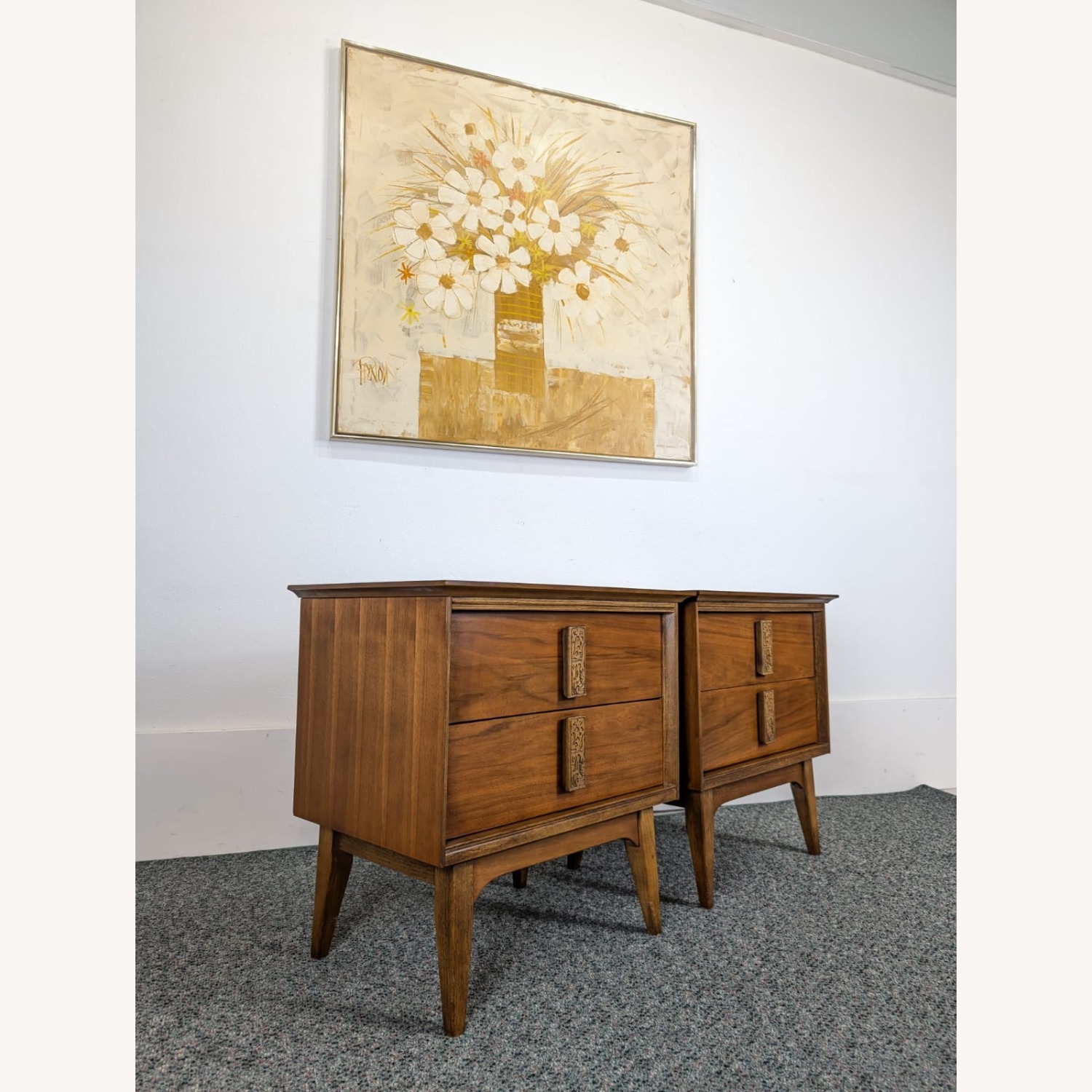 MCM Mayan Nightstands Leo Jiranek for Bassett - image-8