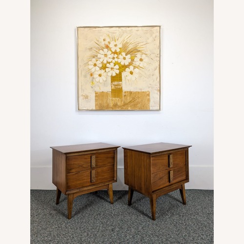 Used MCM Mayan Nightstands Leo Jiranek for Bassett for sale on AptDeco