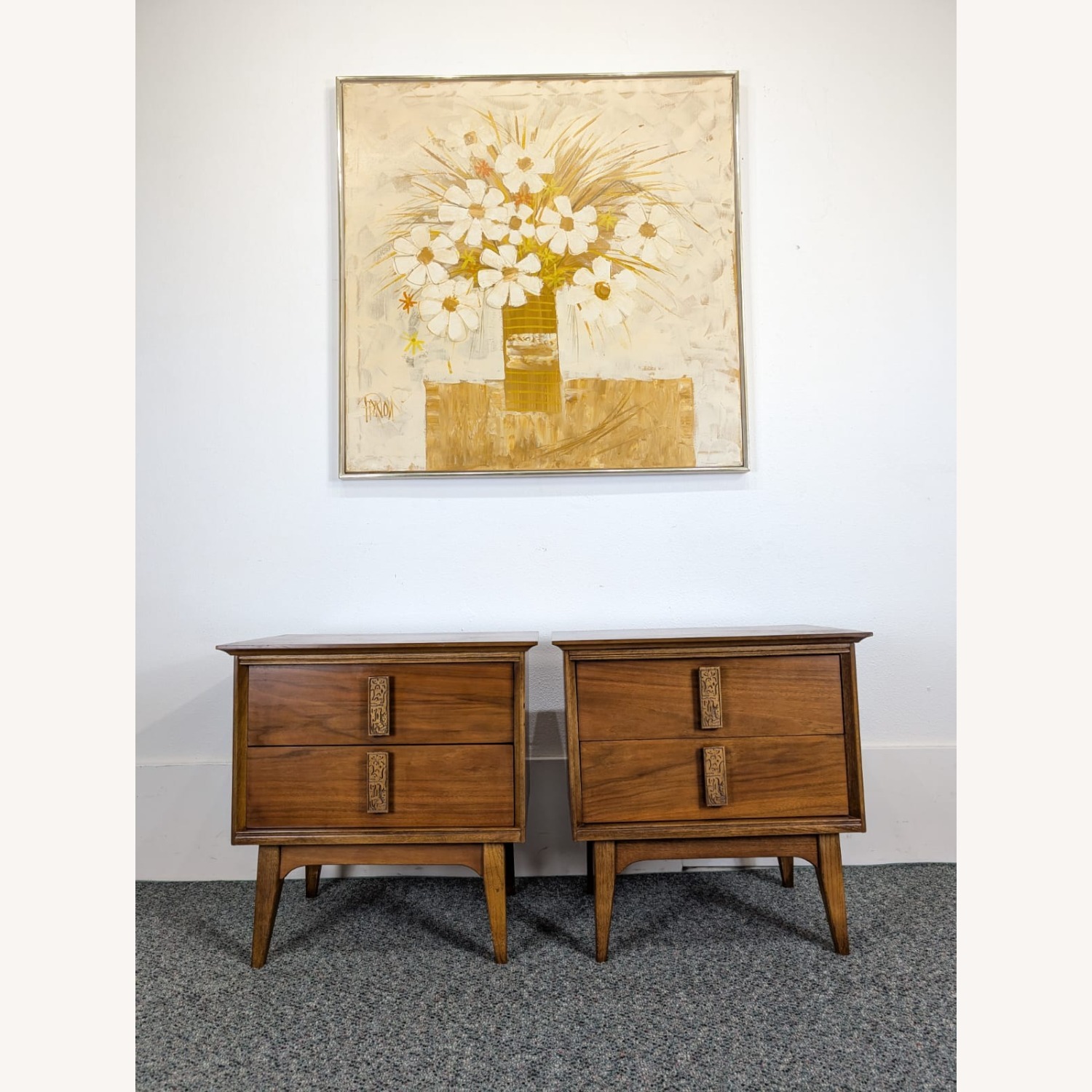 MCM Mayan Nightstands Leo Jiranek for Bassett - image-6