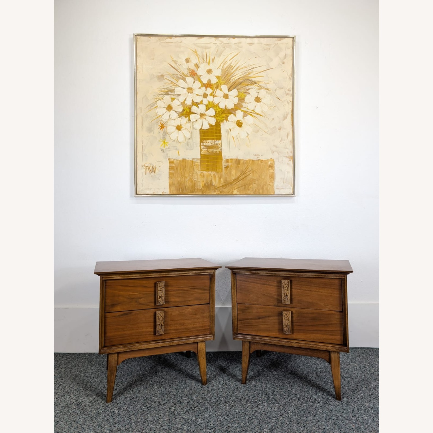 MCM Mayan Nightstands Leo Jiranek for Bassett - image-5