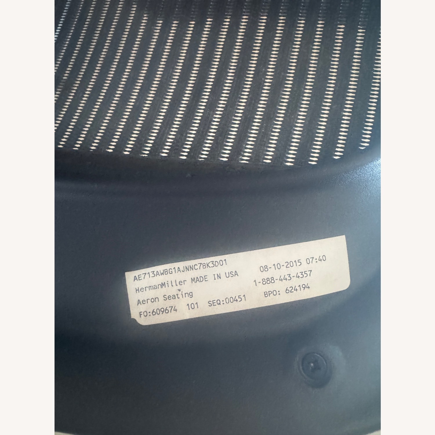 Herman Miller Aeron Stool Bar Height - image-4