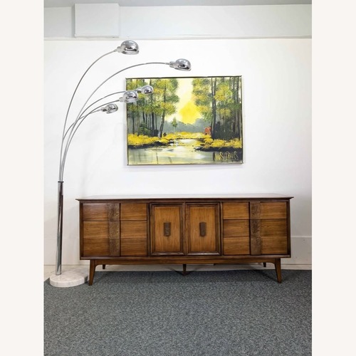 Used MCM Bassett Mayan 9 Drawer Walnut Dresser for sale on AptDeco