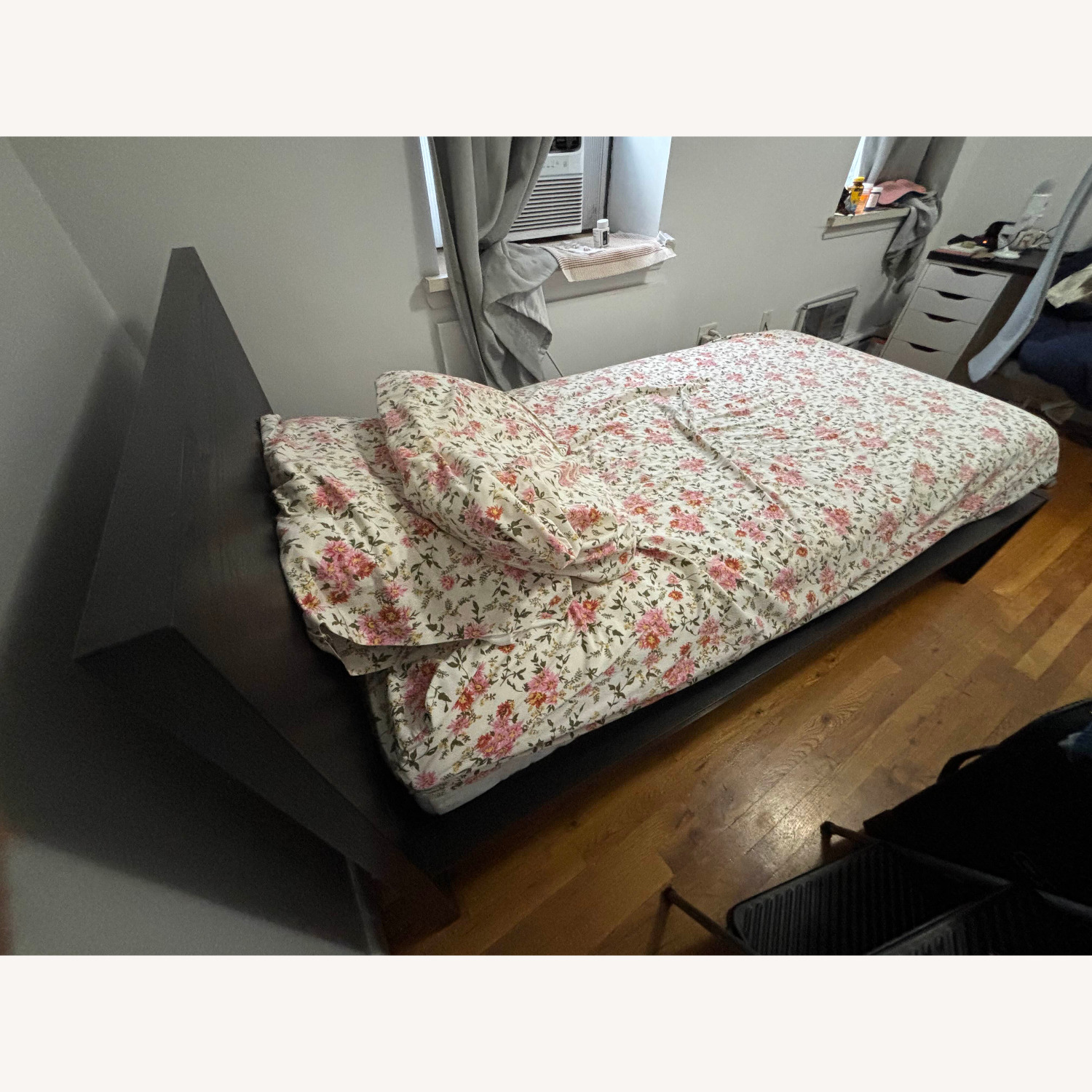 IKEA Malm Twin Bed w Slats - image-5