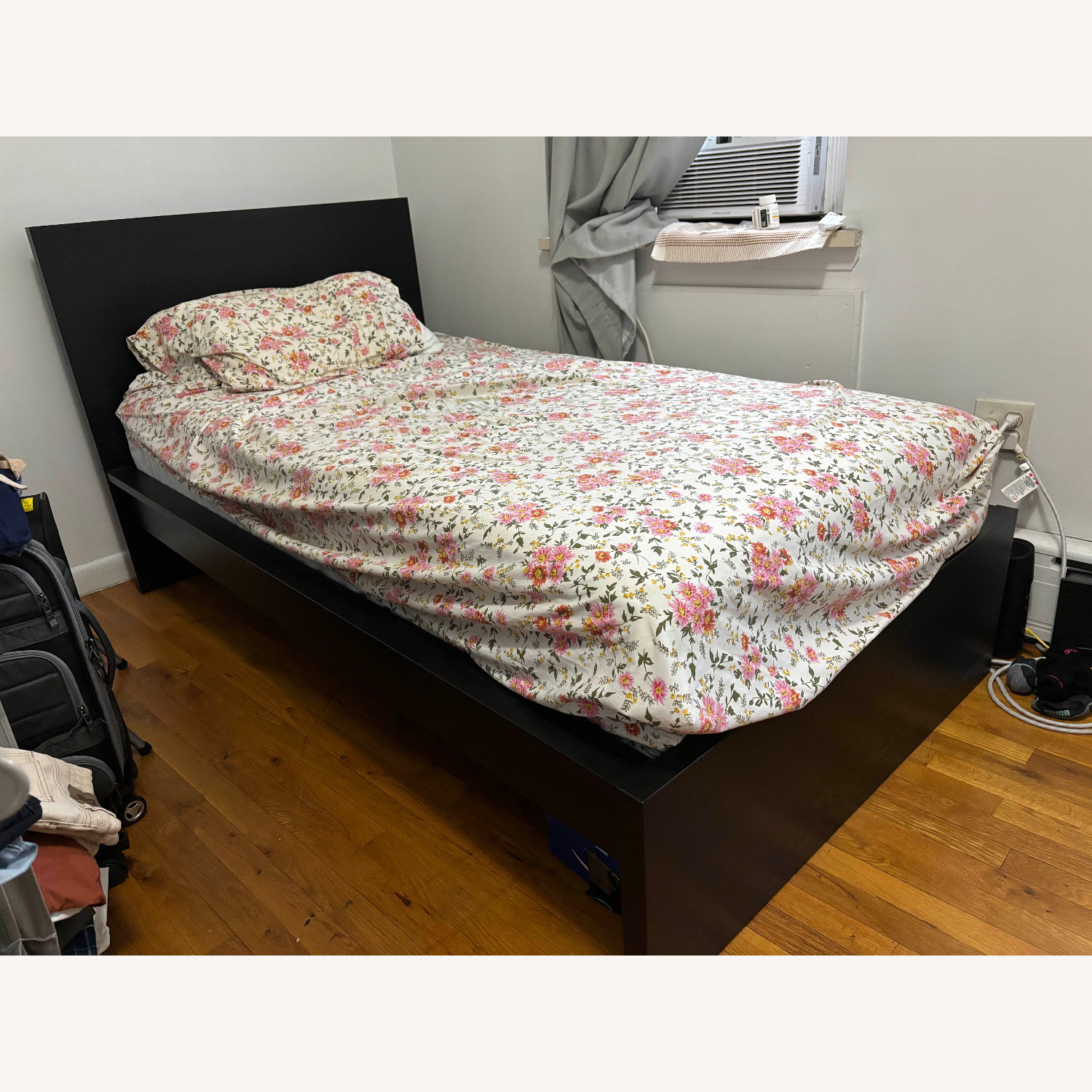 IKEA Malm Twin Bed w Slats - image-1