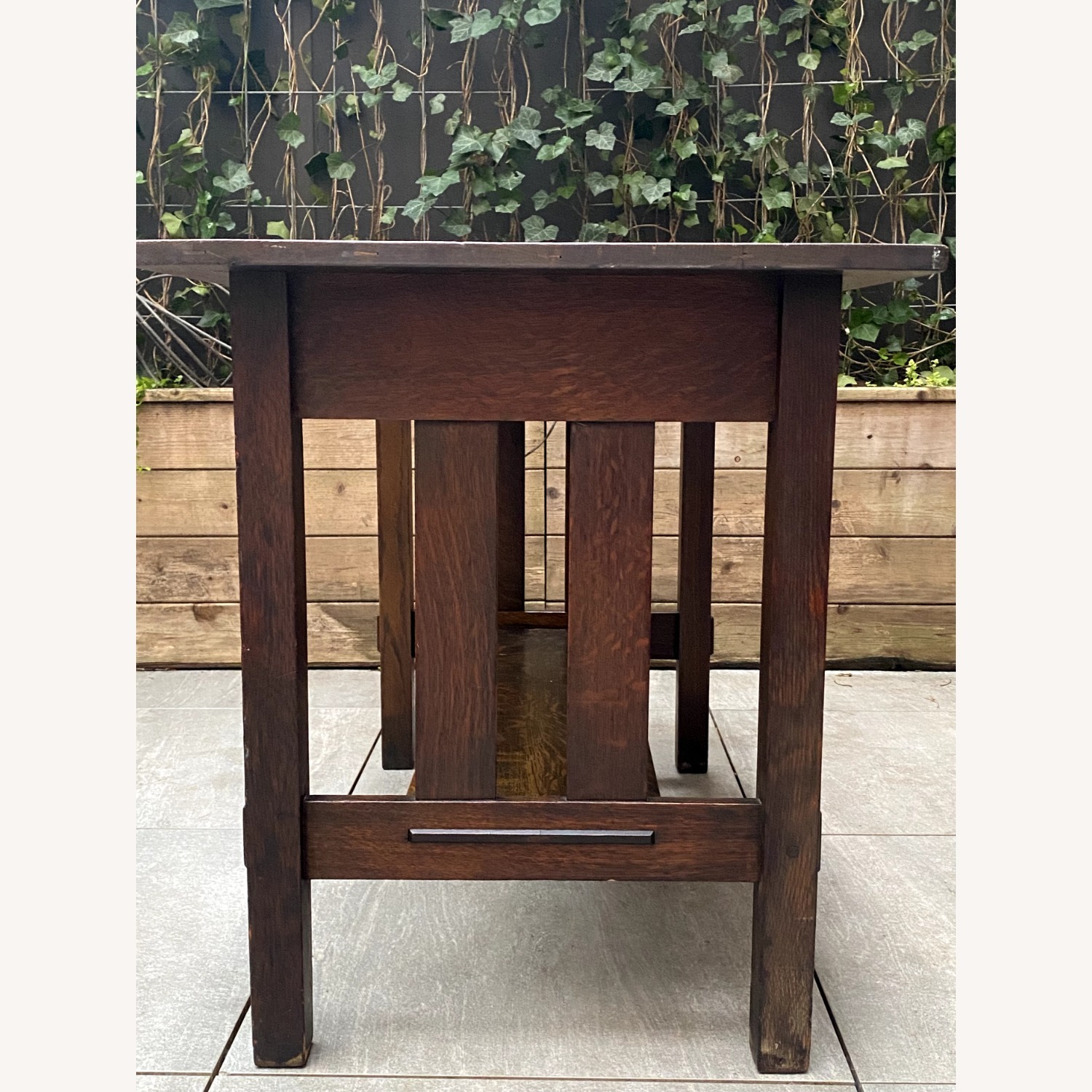 Antique 1920s Stickley Arts & Crafts Desk or Table - image-3