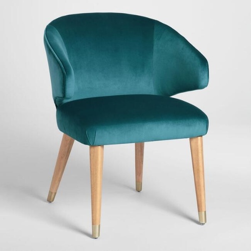 Used Velvet Armchair for sale on AptDeco