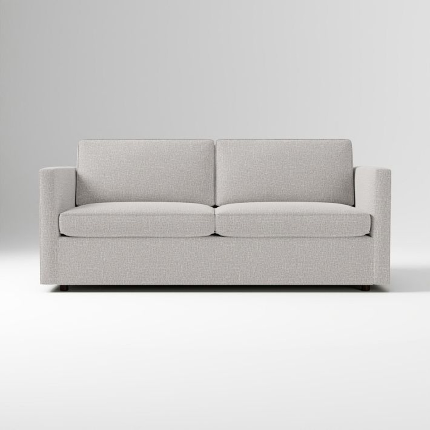 West Elm  Harris Dove Gray 66” Sofa - image-6