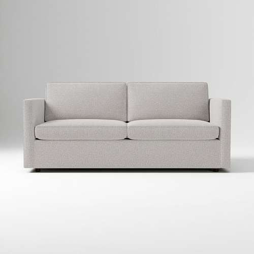 Used West Elm  Harris Dove Gray 66” Sofa for sale on AptDeco