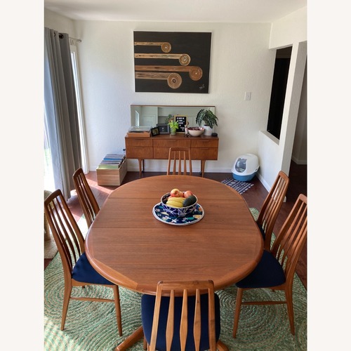 Used 1960's Koefoeds Hornslet Dining Table & Chairs for sale on AptDeco