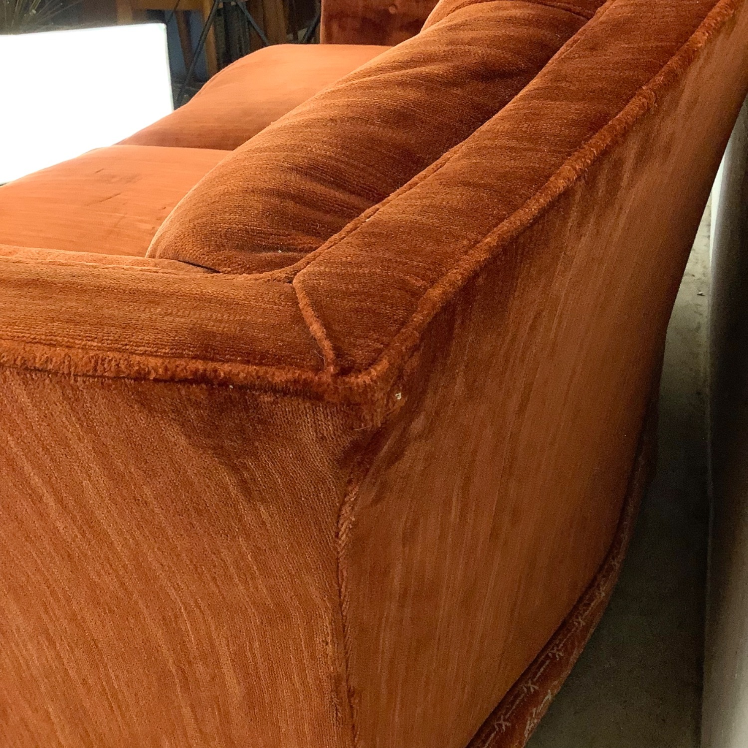 Mid-Century Tufted Two Seat Sofa or Loveseat - image-13