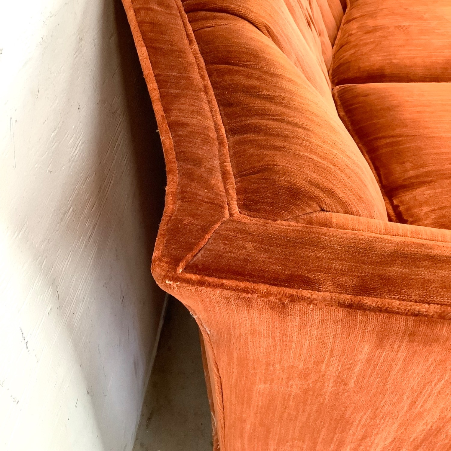 Mid-Century Tufted Two Seat Sofa or Loveseat - image-14