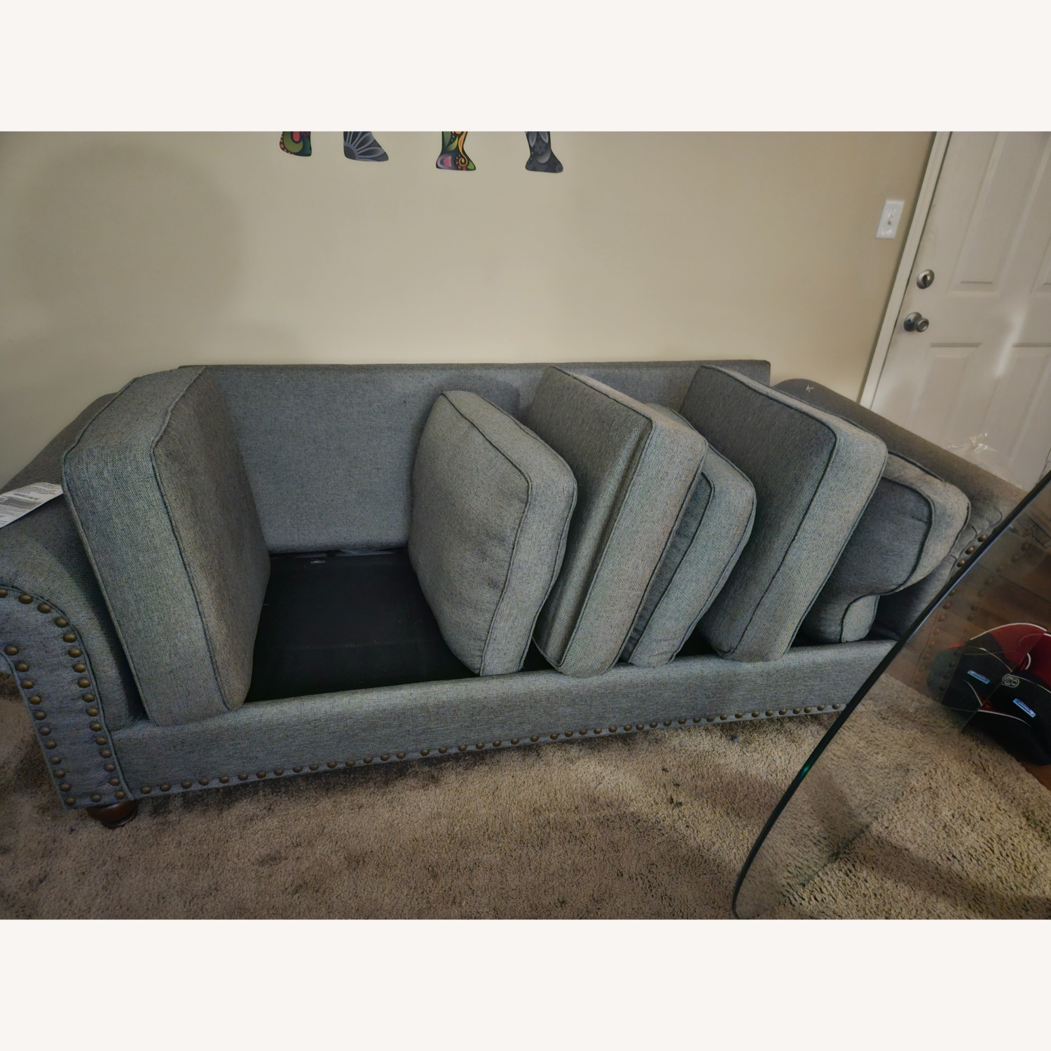  Ashley Gray Sofa - image-2